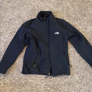 Womens north face fleece lined wind breaker